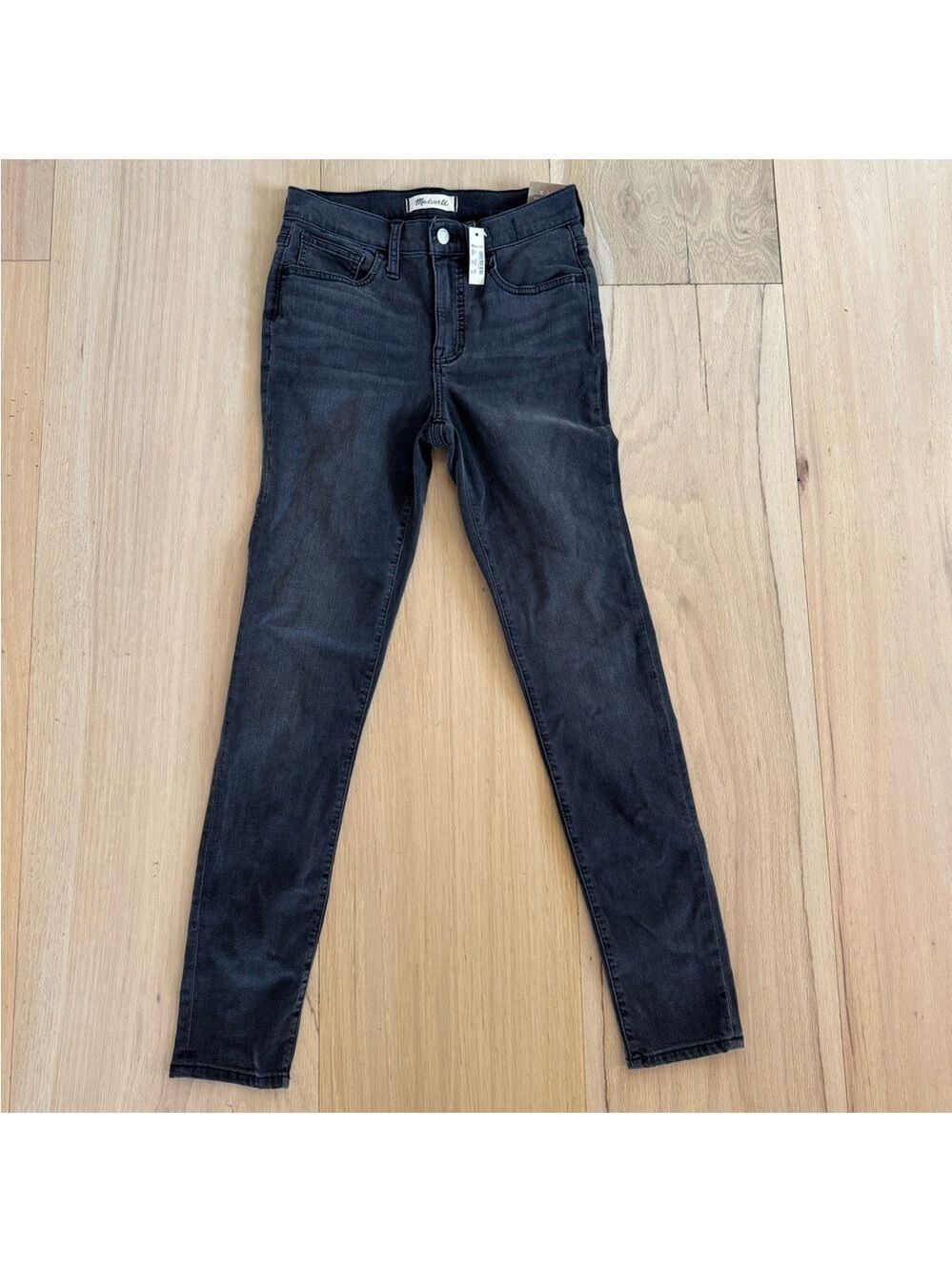 Madewell Roadtripper Jeans Dark Gray Size 26 NWT
